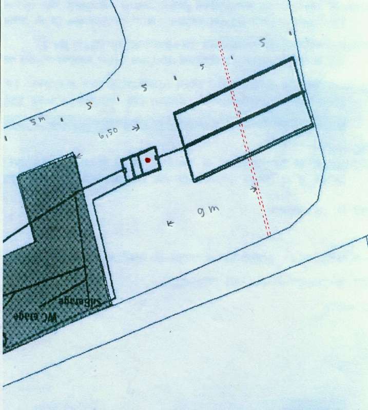 BAU.DE / BAU-Forum: 1. Bild zu Antwort "Drainagerohre: Verlauf in Sickergruppe optimal planen" auf die Frage "Drainagerohre in Sickergruppe verlegen: Tiefe, Breite & Verlauf optimal bestimmen?" im BAU-Forum "Kleinkläranlagen" BAU.DE / BAU-Forum: 1. Bild zu Antwort "Drainagerohre: Verlauf in Sickergruppe optimal planen" auf die Frage "Drainagerohre in Sickergruppe verlegen: Tiefe, Breite & Verlauf optimal bestimmen?" im BAU-Forum "Kleinkläranlagen"