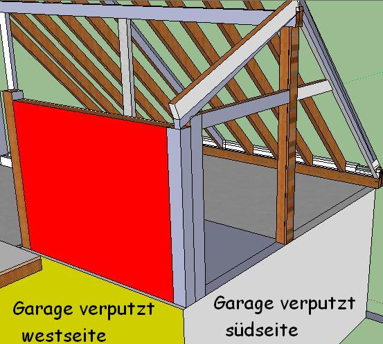 BAU.DE / BAU-Forum: 1. Bild zu Frage "Holzrahmenbau Garage: Außenwand verputzen & Bitumenschindeln – Aufbau, Stabilität & Feuchtigkeit?" im BAU-Forum "Kosten- und flächensparendes Bauen" BAU.DE / BAU-Forum: 1. Bild zu Frage "Holzrahmenbau Garage: Außenwand verputzen & Bitumenschindeln – Aufbau, Stabilität & Feuchtigkeit?" im BAU-Forum "Kosten- und flächensparendes Bauen"