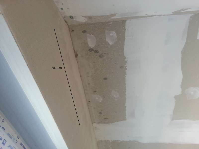 BAU.DE / BAU-Forum: 3. Bild zu Frage "Schimmel Neubauwohnung: Ursachen, Risiken & Sanierung von Rigipsdecken?" im BAU-Forum "Neubau"