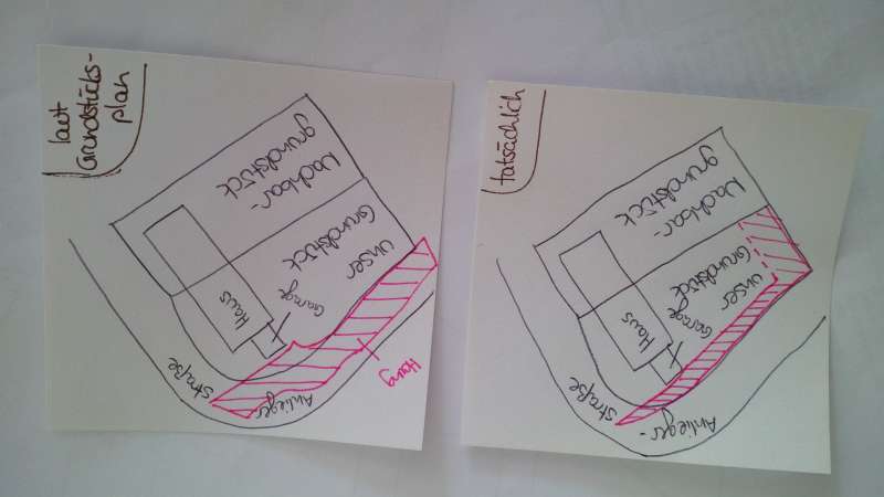 BAU.DE / BAU-Forum: 1. Bild zu Frage "Hang auf Grundst&uuml;ck obwohl nicht im Kaufvertrag vereinbart" im BAU-Forum "Neubau"