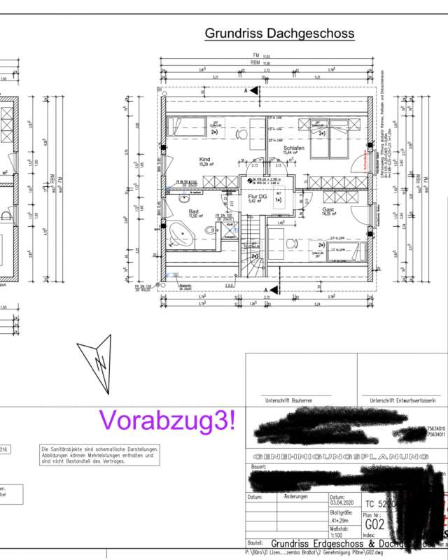 BAU.DE / BAU-Forum: 2. Bild zu Frage "Kniestock abweichend vom Antrag" im BAU-Forum "Neubau"