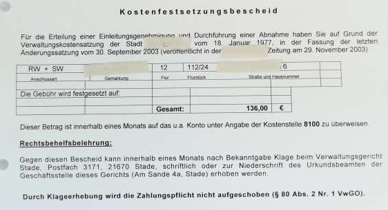 BAU.DE / BAU-Forum: 1. Bild zu Frage "Schmutzwasseranschluss falsch gesetzt: Wer tr&auml;gt die Kosten f&uuml;r die Korrektur?" im BAU-Forum "Normen, Vorschriften, Verordnungen etc."