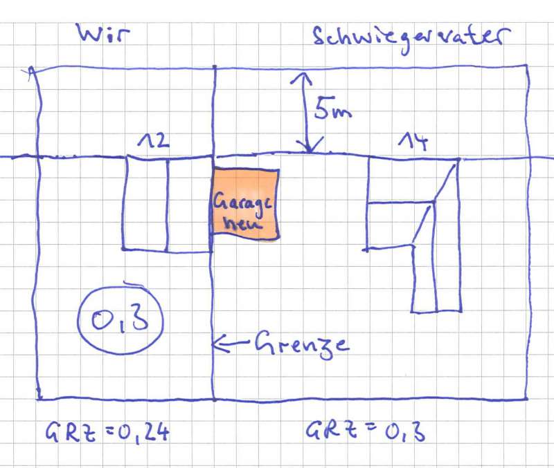 BAU.DE / BAU-Forum: 1. Bild zu Frage "GRZ-Sicherung durch Baulast auf Nachbargrundst&uuml;ck: M&ouml;glichkeiten & Voraussetzungen?" im BAU-Forum "Bauplanung / Baugenehmigung"