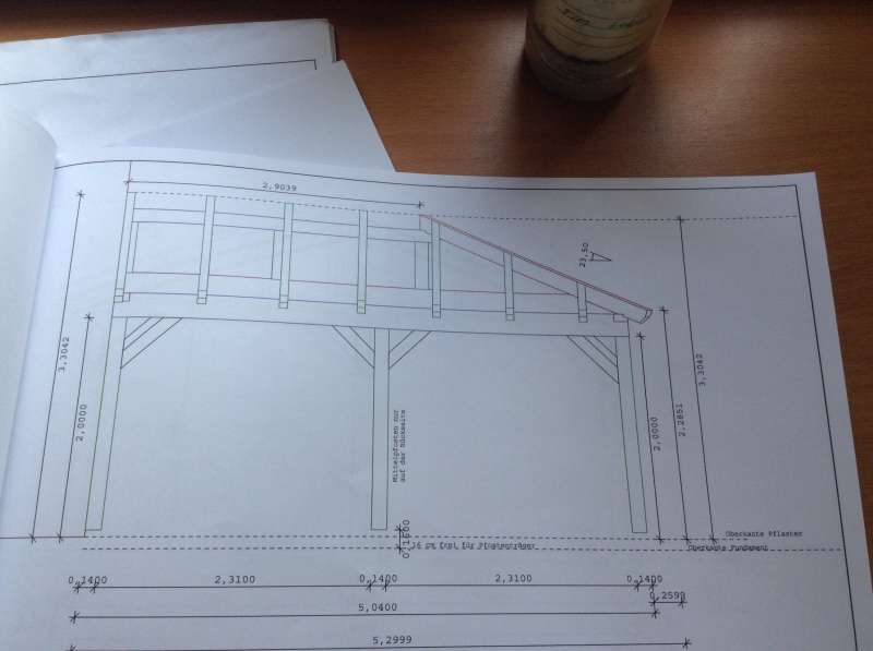 BAU.DE / BAU-Forum: 2. Bild zu Frage "Carport mit Walmdach als Grenzbebauung in Berlin: Was ist zu beachten?" im BAU-Forum "Bauplanung / Baugenehmigung"