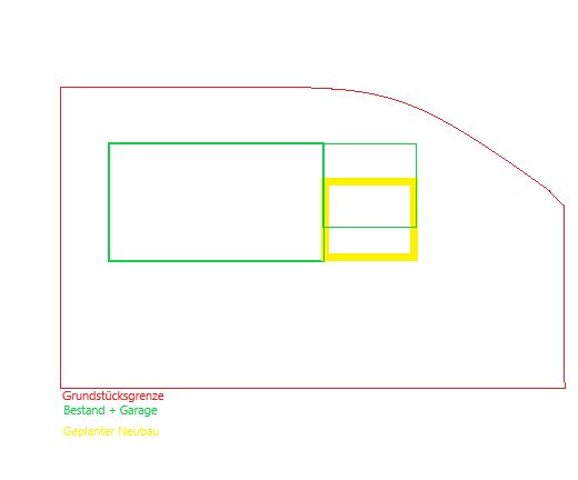 BAU.DE / BAU-Forum: 1. Bild zu Antwort "Kein Grenzbebau" auf die Frage "Abstandsflächen beim Anbau: Was gilt bei Doppelgarage & Bestandsgebäude?" im BAU-Forum "Bauplanung / Baugenehmigung" BAU.DE / BAU-Forum: 1. Bild zu Antwort "Kein Grenzbebau" auf die Frage "Abstandsflächen beim Anbau: Was gilt bei Doppelgarage & Bestandsgebäude?" im BAU-Forum "Bauplanung / Baugenehmigung"
