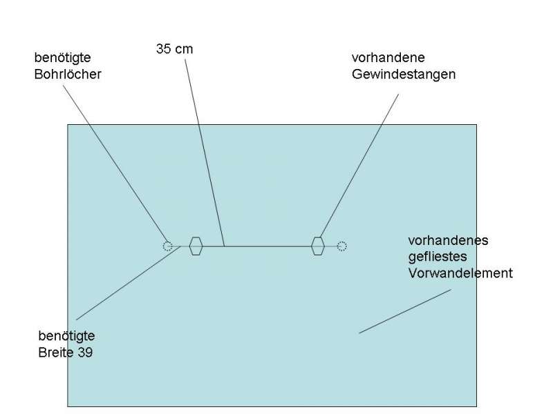 BAU.DE / BAU-Forum: 1. Bild zu Frage "Austausch eines Waschbecken/ Installation eines Badblocks" im BAU-Forum "Sanit&auml;r, Bad, Dusche, WC"