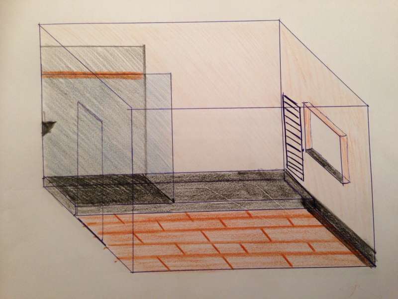 BAU.DE / BAU-Forum: 1. Bild zu Frage "Ebenerdige Dusche auf Podest?" im BAU-Forum "Sanit&auml;r, Bad, Dusche, WC"