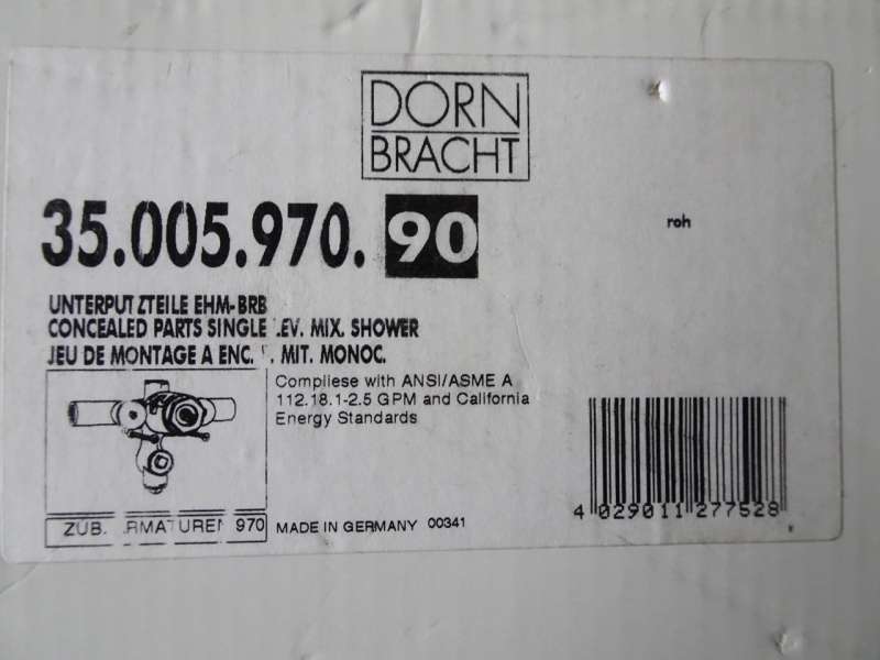 BAU.DE / BAU-Forum: 4. Bild zu Antwort "Hallo, ich habe so ein Ersatzteil (neu)..." auf die Frage "Dornbracht Meta Brausemischer reparieren: Ersatzteile, Kalk entfernen & Alternativen?" im BAU-Forum "Sanit&auml;r, Bad, Dusche, WC"