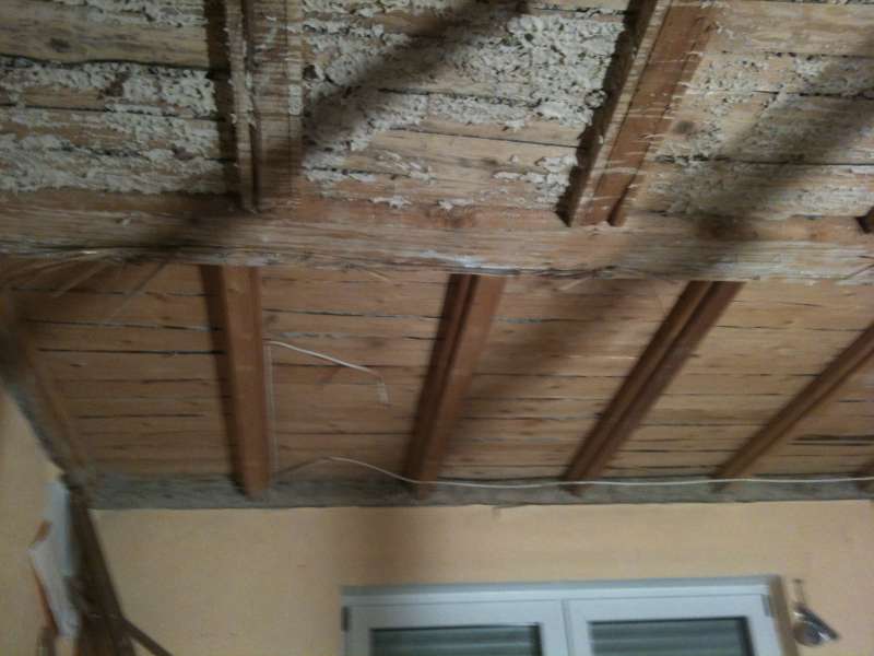 BAU.DE / BAU-Forum: 1. Bild zu Frage "Holz-Beton-Verbunddecke h&auml;ngt durch: Ursachen, Risiken & Sanierungsm&ouml;glichkeiten?" im BAU-Forum "Modernisierung / Sanierung / Bausch&auml;den"