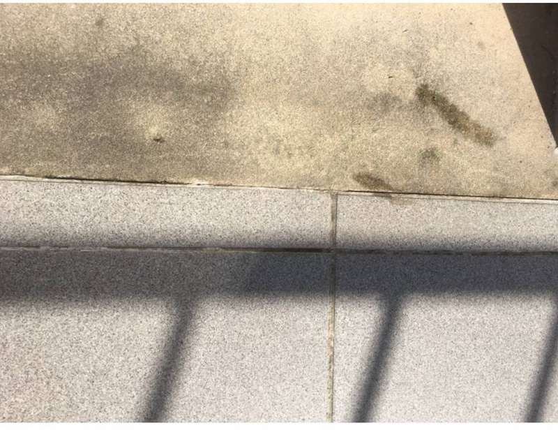 BAU.DE / BAU-Forum: 1. Bild zu Frage "Balkon undicht nach Sanierung: Ursachen f&uuml;r Risse, Ablagerungen & spr&ouml;de Fugen?" im BAU-Forum "Modernisierung / Sanierung / Bausch&auml;den"