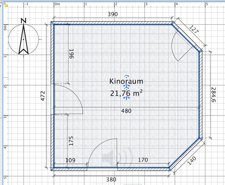 BAU.DE / BAU-Forum: 1. Bild zu Antwort "Kellerkino: Stahlbeton, D&auml;mmung & Raumdetails f&uuml;r Schallschutz" auf die Frage "Kellerkino Schallisolierung: Materialien, Methoden & Kosten f&uuml;r Bass-Absorbtion?" im BAU-Forum "Modernisierung / Sanierung / Bausch&auml;den"