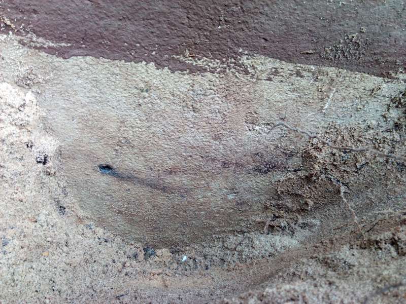 BAU.DE / BAU-Forum: 2. Bild zu Antwort "Beton Kellerwand: Keine Vertikalabdichtung &ndash; G&auml;ngige Methode?" auf die Frage "Geb&auml;udesockel streichen im Erdreich: Abdichtung, Farbe & Schutz vor Feuchtigkeit?" im BAU-Forum "Modernisierung / Sanierung / Bausch&auml;den"