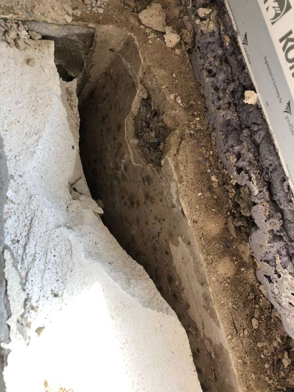 BAU.DE / BAU-Forum: 3. Bild zu Frage "Feuchte Wand hinter Heizung: Ursachen, Schimmelbildung & Sanierung im Altbau?" im BAU-Forum "Modernisierung / Sanierung / Bausch&auml;den"