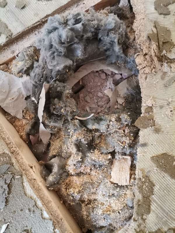 BAU.DE / BAU-Forum: 1. Bild zu Frage "Holzbalkendecke sanieren: Aufbau, D&auml;mmung, Dielen & Trockenestrich &ndash; Probleme mit Schutt?" im BAU-Forum "Modernisierung / Sanierung / Bausch&auml;den"