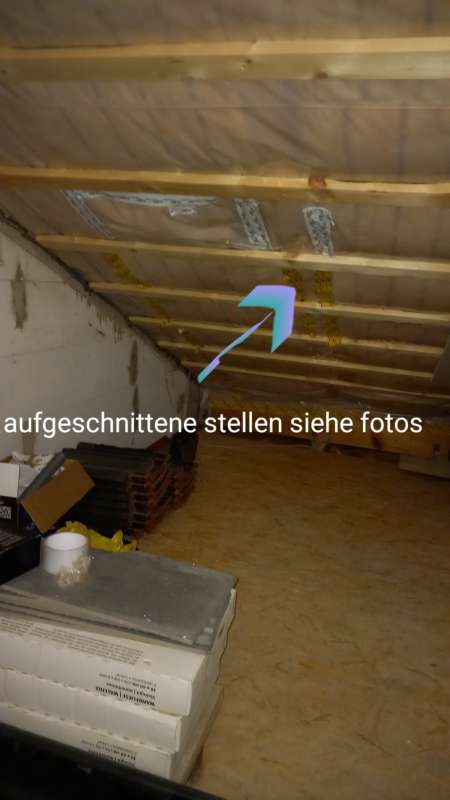 BAU.DE / BAU-Forum: 1. Bild zu Frage "Tauwasser unter Unterspannbahn trotz D&auml;mmung/Dampfbremse: Ursachen, L&ouml;sungen & Gutachter?" im BAU-Forum "Modernisierung / Sanierung / Bausch&auml;den"