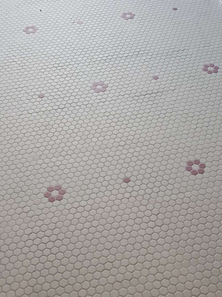 BAU.DE / BAU-Forum: 3. Bild zu Antwort "Fugenm&ouml;rtel zu d&uuml;nn: Ursache f&uuml;r Fliesenschleier & L&ouml;sung" auf die Frage "Wei&szlig;er Schleier auf Fliesen nach Verfugen: Ursachen, Entfernung & Vorbeugung?" im BAU-Forum "Modernisierung / Sanierung / Bausch&auml;den"