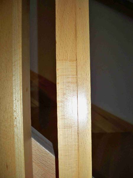 BAU.DE / BAU-Forum: 1. Bild zu Antwort "Bilder" auf die Frage "Holztreppe gerissen: Ursachen, Reparatur & Sicherheit bei Leimholz-Treppen?" im BAU-Forum "Treppen, Rampen, Leitern"