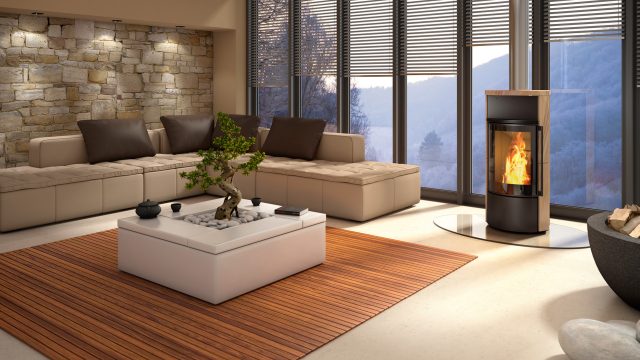 [ Zitat Anfang ] ...Moderne Lagerfeuerromantik &ndash; variabel integrierbar: Der Kaminofen sorgt platzsparend f&uuml;r schnelle W&auml;rme und schafft eine besondere Atmosph&auml;re mit sch&ouml;ner Sicht aufs Flammenspiel. Er l&auml;sst sich flexibel in kleineren Wohnungen oder Mietwohnungen installieren und beim Umzug mitnehmen. Die ideale Zweitheizung f&uuml;r die &Uuml;bergangszeit.... [ Zitat Ende ]