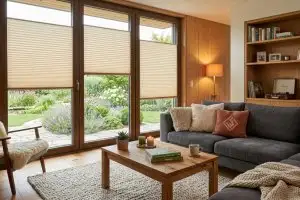 Plissees nach Ma&szlig; - stilvoller Sichtschutz f&uuml;r das neue Eigenheim - Bild: window-fashion.com