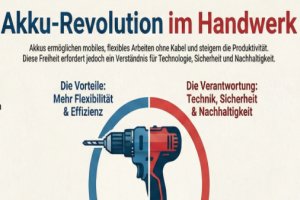 Akkus im Werkzeugkasten: Wie Stromspeicher das Handwerk ver&auml;ndern - Bild: BauKI / BAU.DE