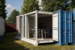 Eine Container-Wohnlösung ist ein innovatives Wohnkonzept, das die Umwandlung von Seecontainern in voll funktionsfähige Wohnräume beinhaltet.