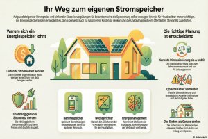 Energiespeichersysteme f&uuml;r Bauherren: Planung, Nutzen und Einsatz im Eigenheim - Bild: BauKI / BAU.DE