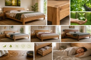 Welche Vorteile bieten Massivholzbetten? - Bild: BauKI / BAU.DE