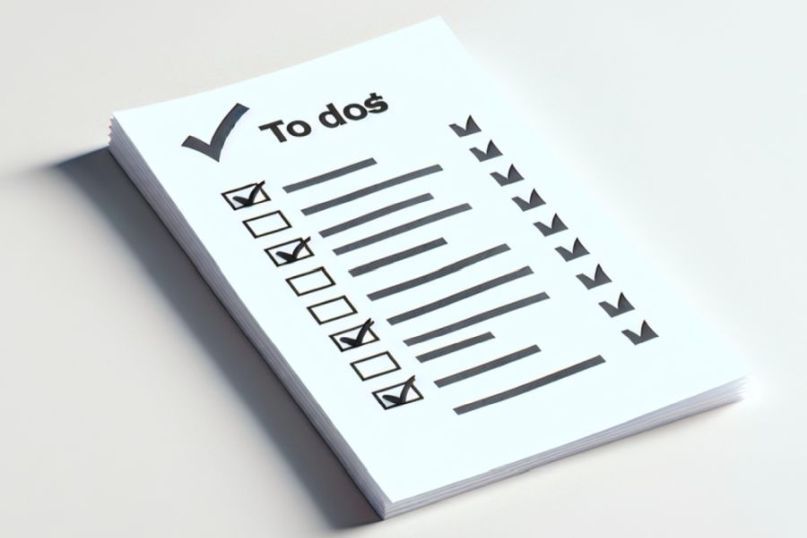 Eine Checkliste ist ein strukturiertes Werkzeug zur Organisation und Überprüfung von Aufgaben, Prozessen oder Informationen. Eine Checkliste ist ein strukturiertes Werkzeug zur Organisation und Überprüfung von Aufgaben, Prozessen oder Informationen.