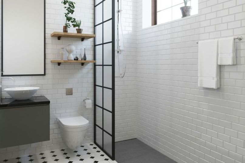 Eine Duschabtrennung ist eine strukturelle Einrichtung in einem Badezimmer, die den Duschbereich vom restlichen Raum trennt. Eine Duschabtrennung ist eine strukturelle Einrichtung in einem Badezimmer, die den Duschbereich vom restlichen Raum trennt.
