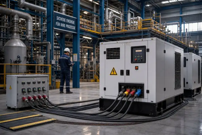 Ein Notstromaggregat ist eine mobile oder station&auml;re Maschine zur Erzeugung elektrischer Energie, die unabh&auml;ngig vom &ouml;ffentlichen Stromnetz betrieben wird.