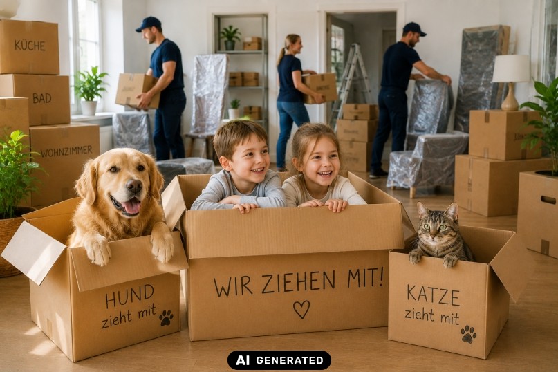 Umzugsplanung ist ein strukturierter Prozess, der die detaillierte Organisation und sorgf&auml;ltige Vorbereitung eines Umzugs umfasst.