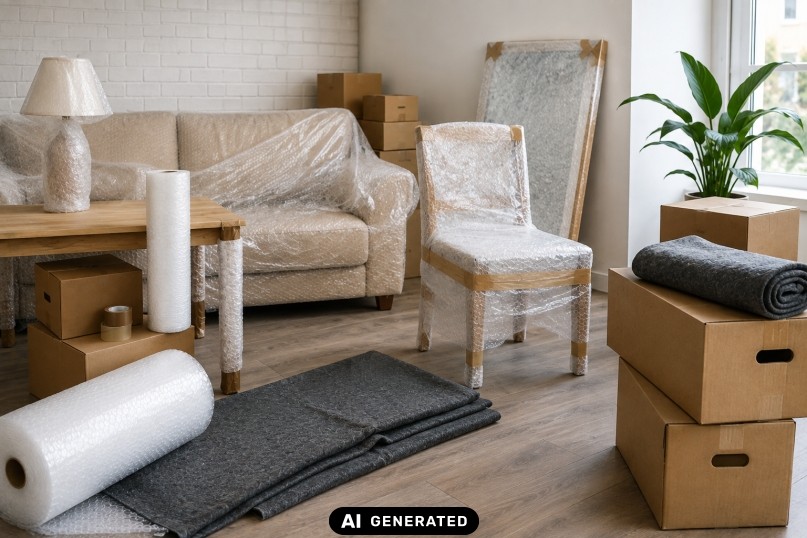 Verpackungsmaterial bezieht sich auf die Materialien, die zur Verpackung, zum Schutz oder zur Pr&auml;sentation von Produkten oder Waren verwendet werden.